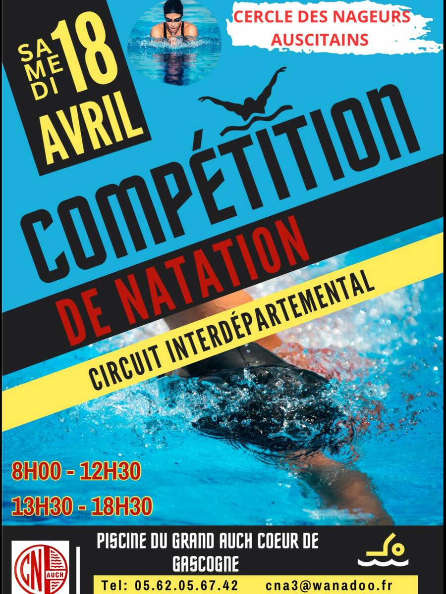 Compétition Auch le Samedi 18 Avril 2026