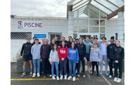 Les Dauphins du TOEC, 1er club de France, s’entraînent à Auch 
