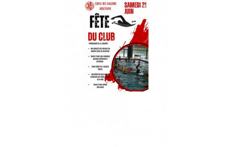 Fête du CNA - Gala de Natation artistique - samedi 21 juin 2025